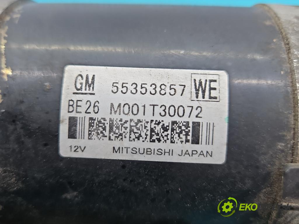 Opel Insignia A 2008-2017 2.0 CDTI 131 HP automatic 96 kW 1956 cm3 5- štartér 55353857 (Štartéry)