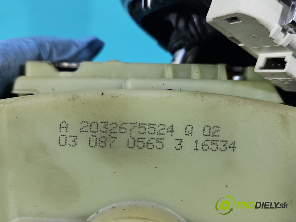 Mercedes C W203 2000-2007 1.8 kompresor 143 HP automatic 105 kW 1796 cm3 4- Páka: Změny: stupeň,rýchlosť A2032675524 (Rýchlostná páka (kulisa))