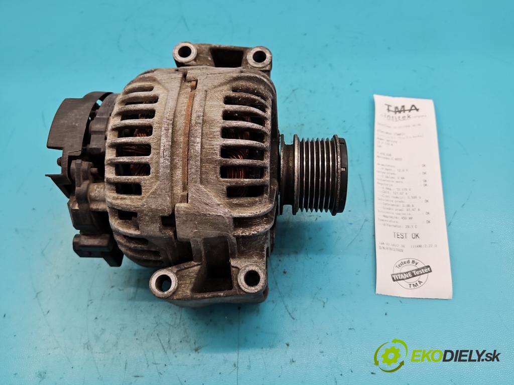Mercedes C W203 2000-2007 1.8 kompresor 143 HP automatic 105 kW 1796 cm3 4- Alternator 0124515088 (Alternátory)