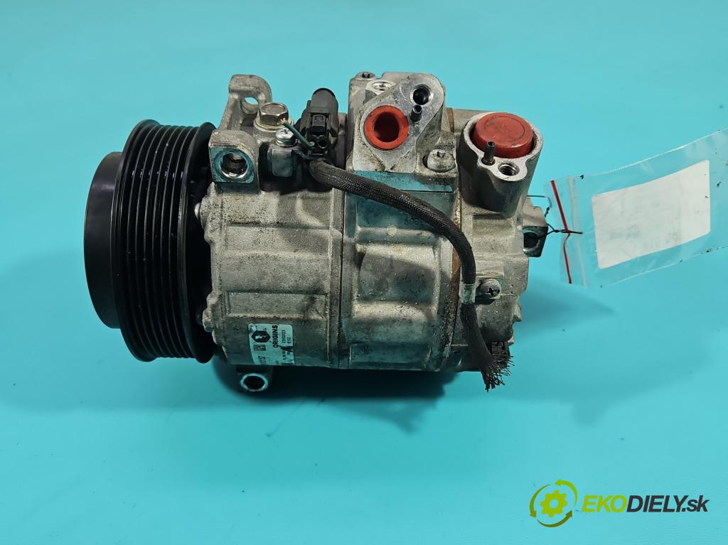 Mercedes C W203 2000-2007 1.8 kompresor 143 HP automatic 105 kW 1796 cm3 4- Kompresor: klimatizácie 813137 (Kompresory klimatizácie)