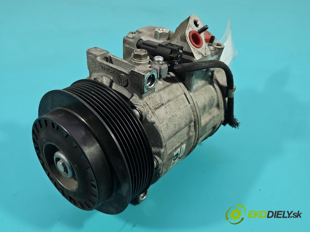 Mercedes C W203 2000-2007 1.8 kompresor 143 HP automatic 105 kW 1796 cm3 4- Kompresor: klimatizácie 813137 (Kompresory klimatizácie)