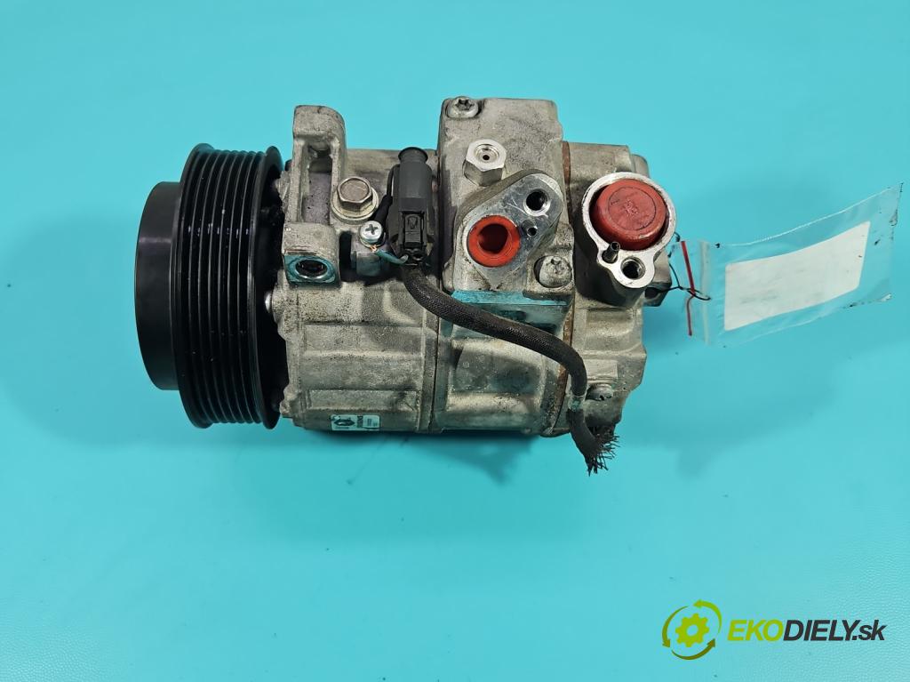 Mercedes C W203 2000-2007 1.8 kompresor 143 HP automatic 105 kW 1796 cm3 4- Kompresor: klimatizácie 813137 (Kompresory klimatizácie)