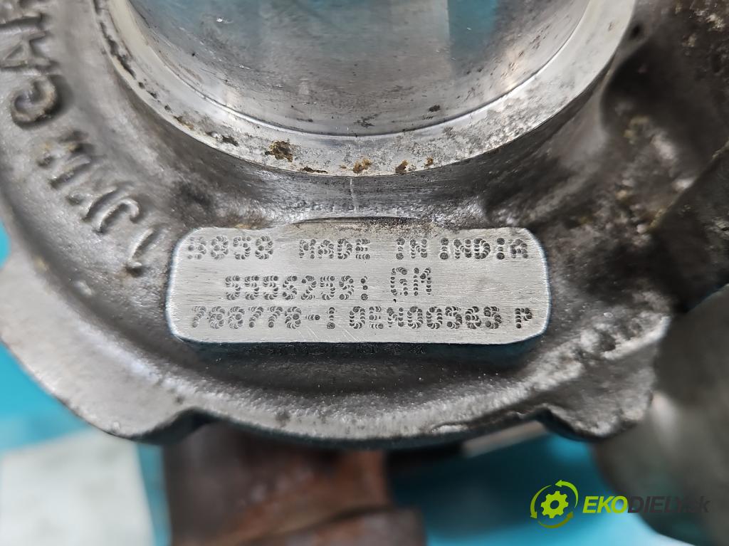 Opel Insignia A 2008-2017 2.0 CDTI 131 hp automatic 96 kW 1956 cm3 5- Turbodmychadlo 788778-1 (Turbodúchadla (kompletní))