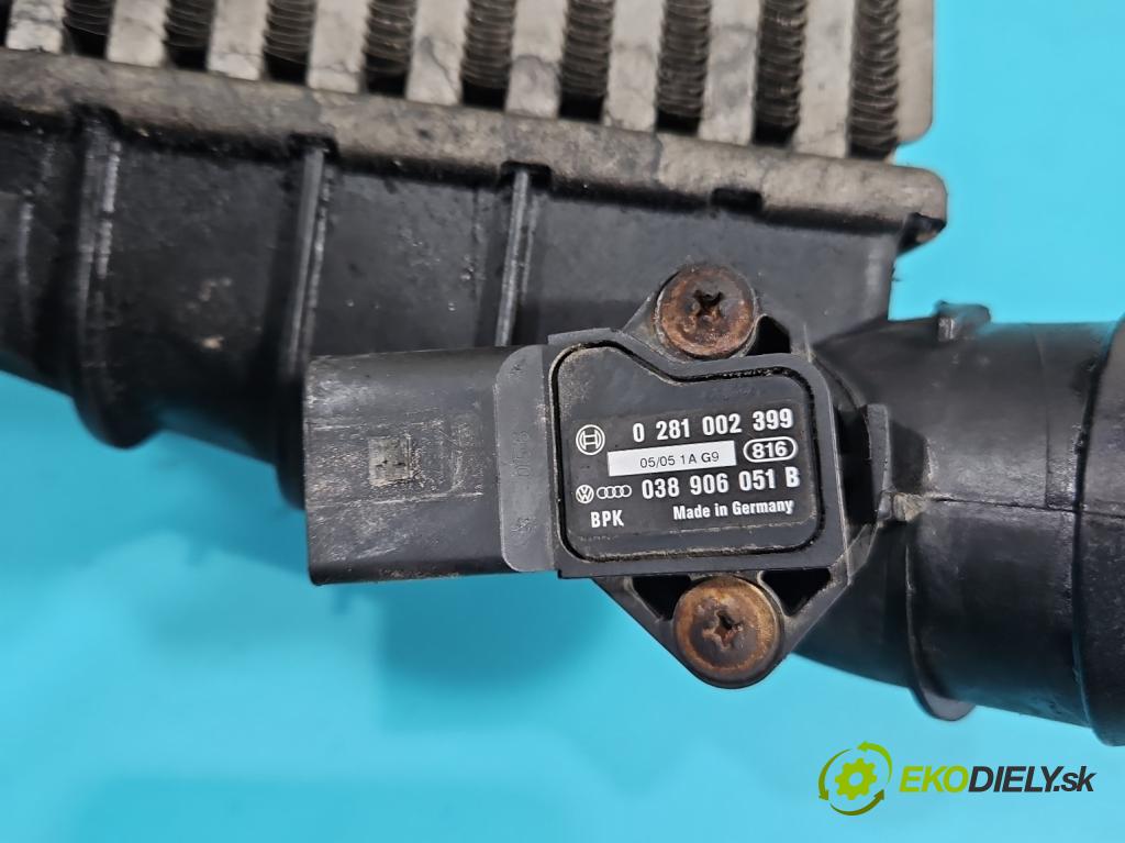 Skoda Fabia I 1999-2007 1.4 tdi 75 hp manual 55 kW 1422 cm3 5- Intercooler 6Q0145804A (Chladiče nasávaného vzduchu (intercoolery))