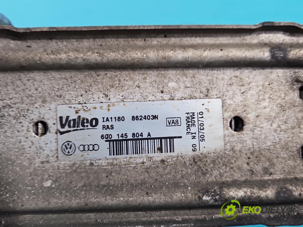 Skoda Fabia I 1999-2007 1.4 tdi 75 hp manual 55 kW 1422 cm3 5- Intercooler 6Q0145804A (Chladiče nasávaného vzduchu (intercoolery))