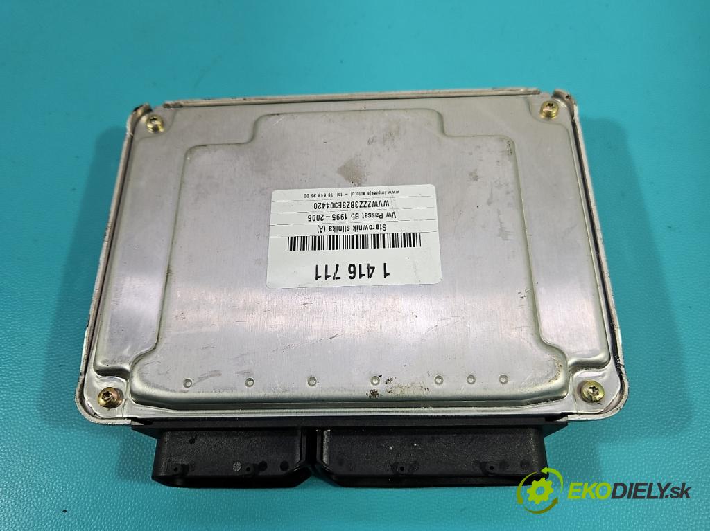 Vw Passat B5 1995-2005 1.9 tdi 131 HP manual 96 kW 1896 cm3 5- riadiaca jednotka motora 038906019GS