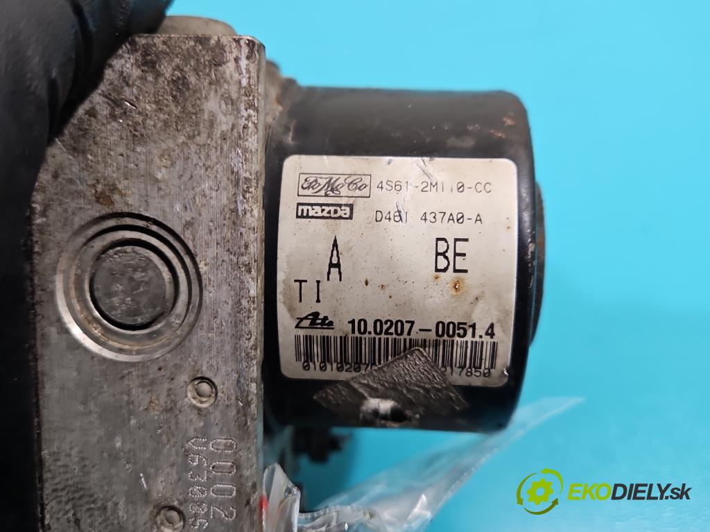 Ford Fiesta Mk6 2002-2008 1.4 TDCI 68 HP manual 50 kW 1399 cm3 5- čerpadlo abs 4S61-2M110-CC (Pumpy ABS)