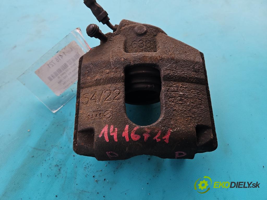 Ford Fiesta Mk6 2002-2008 1.4 TDCI 68 HP manual 50 kW 1399 cm3 5- brzdič predné pravý (Ostatné)