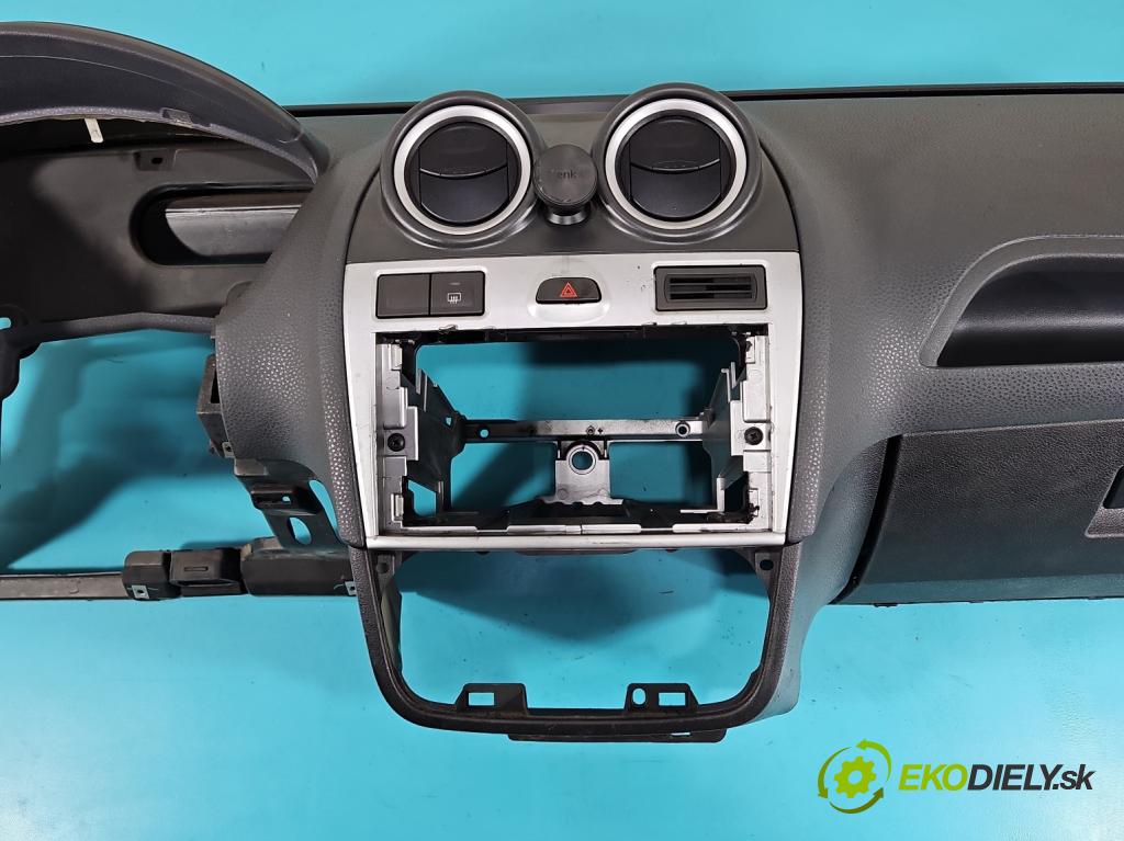 Ford Fiesta Mk6 2002-2008 1.4 TDCI 68 HP manual 50 kW 1399 cm3 5- kokpit,pristrojová doska rozdeľovacia