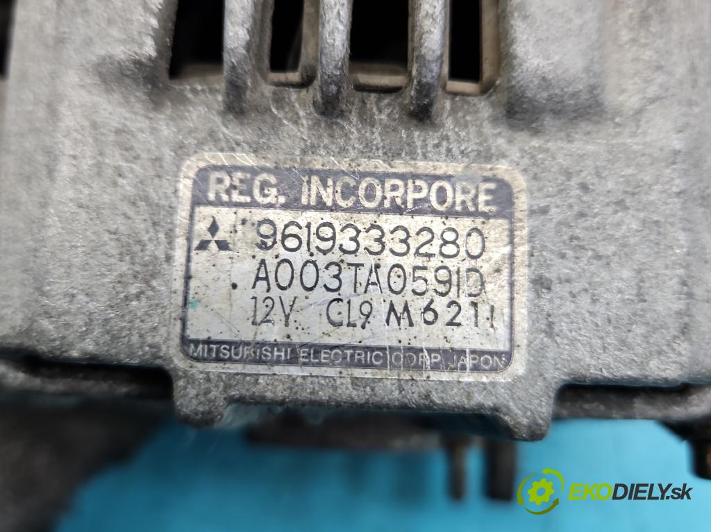 Peugeot Boxer I 1994-2006 2,5.0 TD 86 HP manual 63 kW 2446 cm3 5- Alternator 9619333280 (Alternátory)