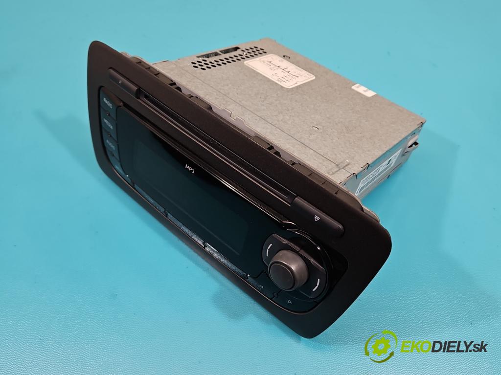 Seat Ibiza IV 6J 2008-2017 1.6 TDI 90 HP manual 66 kW 1598 cm3 5- Radio originál 6J1035153H