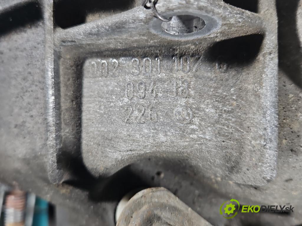 Skoda Felicia 1.3 mpi 68 hp manual 50 kW 1289 cm3 5- převodovka stupňová manual 002301107