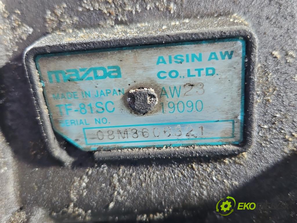 Mazda CX-9 2006-2015 3.7 V6 273KM: automatic 201 kW 3726 cm3 5- prevodovka stupeň,rýchlosť automat 08M3606321