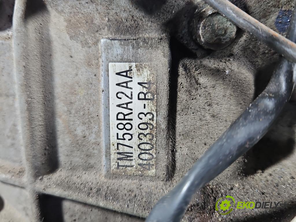 Subaru Impreza III GH 2007-2012 1.5 boxer 107 HP manual 79 kW 1498 cm3 5- prevodovka stupeň,rýchlosť manual TM758RA2AA