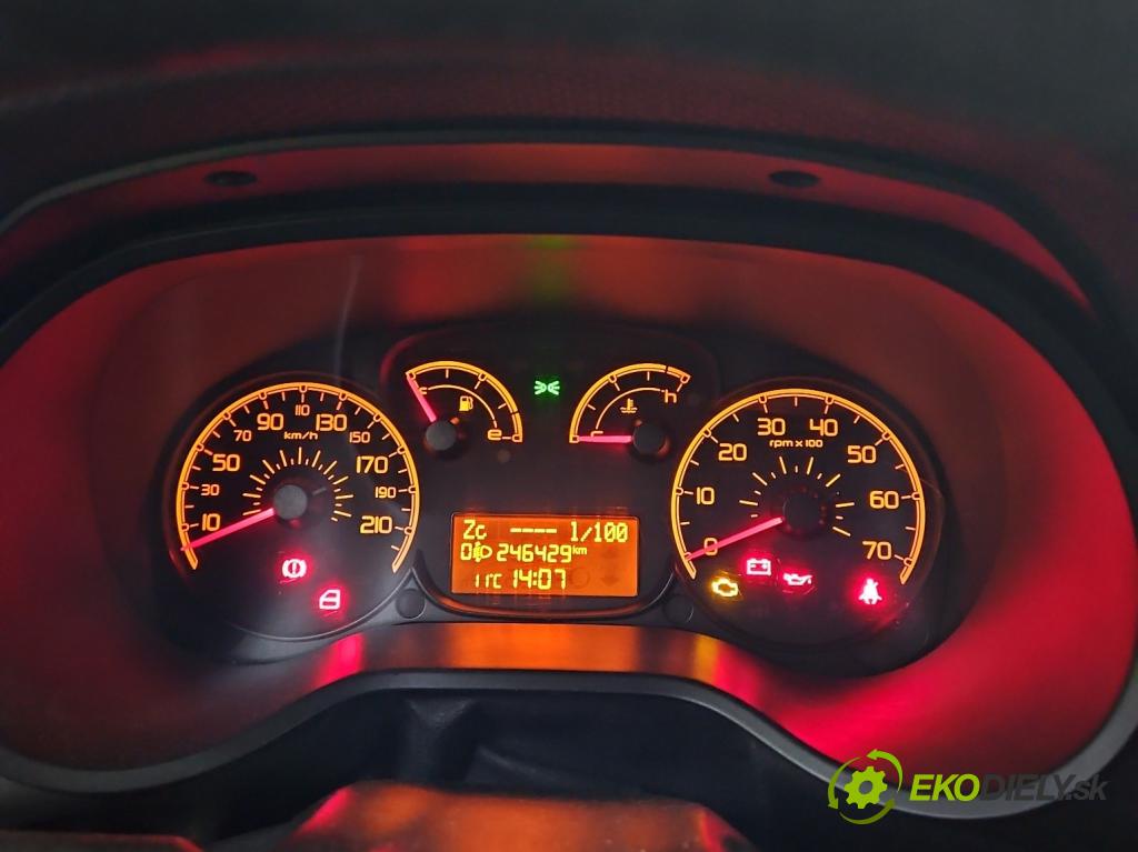 Fiat Doblo II 2010- 1.6 JTD 101 HP manual 74 kW 1598 cm3 5- prístrojovka/ budíky 51867722 (Prístrojové dosky, displeje)