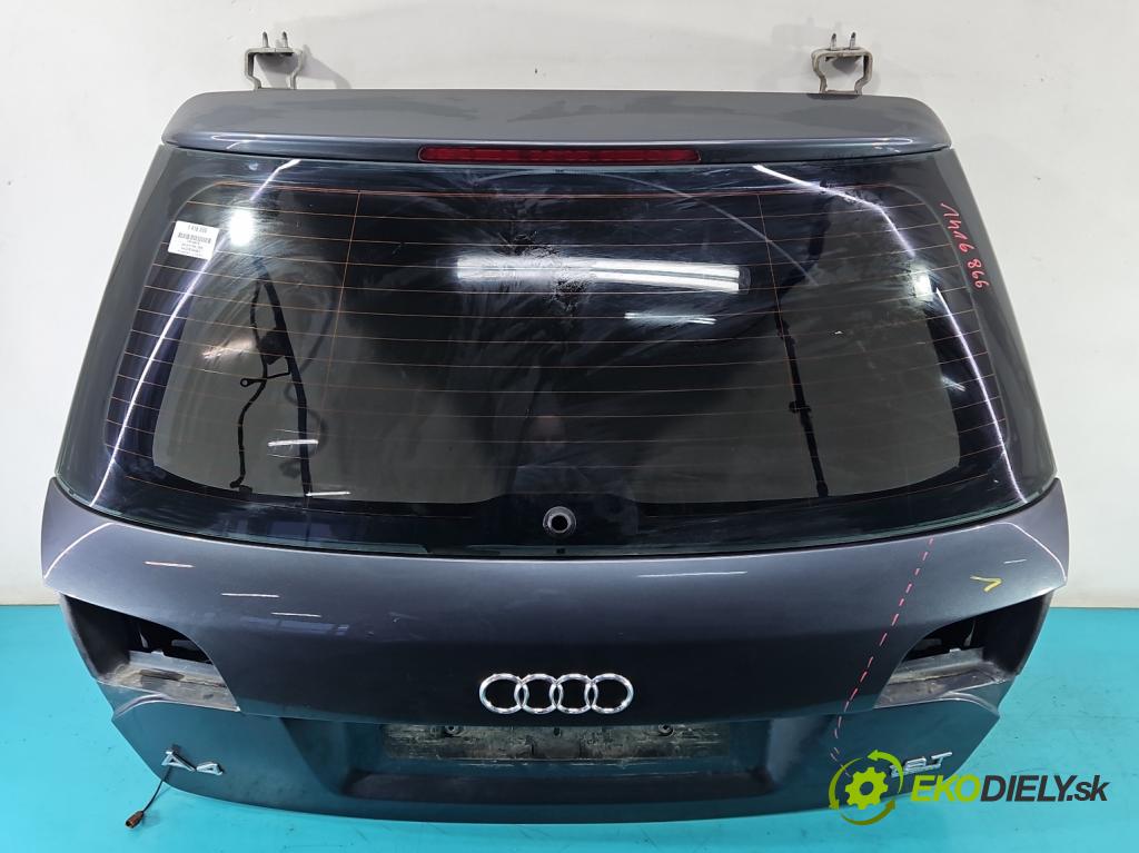 Audi A4 B7 2004-2008 1.8 T 163 hp manual 120 kW 1781 cm3 5- zadní kufrové dveře  (Zadní kapoty)