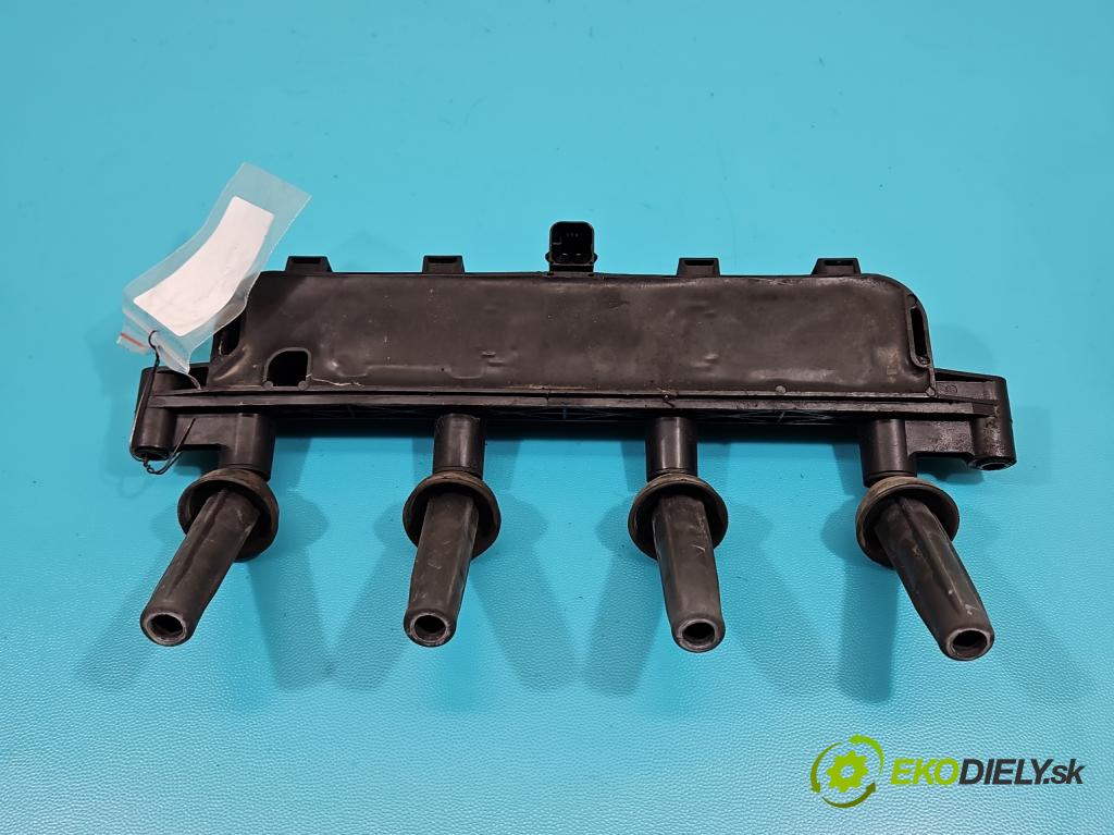 Peugeot 207 1.4b: 73 HP manual 54 kW 1360 cm3 5- cievka zapaľovacia  (Zapaľovacie cievky, moduly)