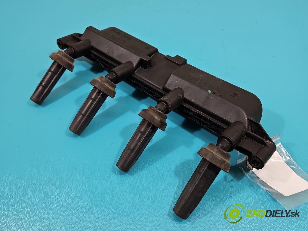 Peugeot 207 1.4b: 73 HP manual 54 kW 1360 cm3 5- cievka zapaľovacia  (Zapaľovacie cievky, moduly)