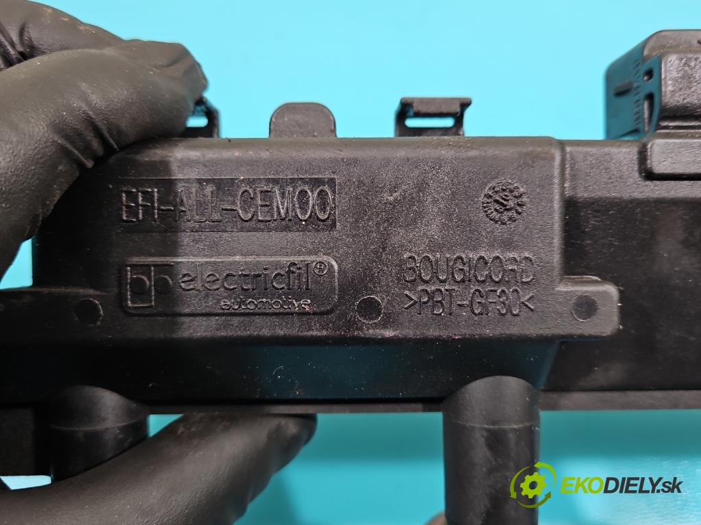 Peugeot 207 1.4b: 73 HP manual 54 kW 1360 cm3 5- cievka zapaľovacia  (Zapaľovacie cievky, moduly)