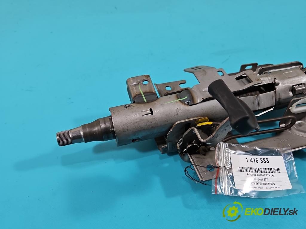 Peugeot 207 1.4b: 73 HP manual 54 kW 1360 cm3 5- Stĺpik volant  (Tyče riadenia (volantu))