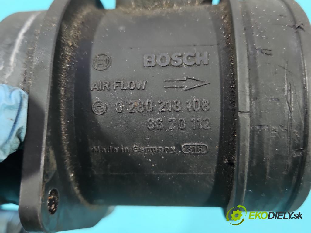 Volvo V70 II 1999-2007 2.5 tdi 140 HP manual 103 kW 2461 cm3 5- průtokoměr: 0280218108 (Váhy vzduchu)