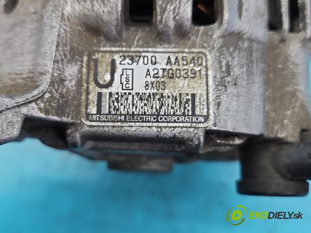 Subaru Impreza III GH 2007-2012 1.5 boxer 107 HP manual 79 kW 1498 cm3 5- Alternator A2TG0391 (Alternátory)