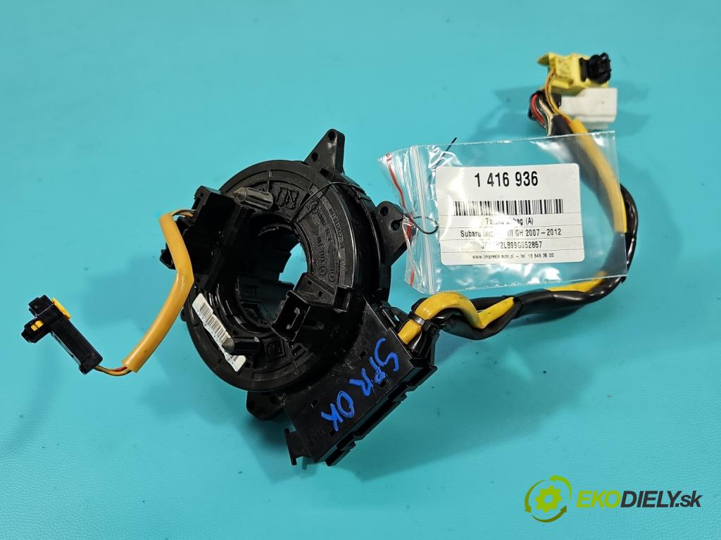 Subaru Impreza III GH 2007-2012 1.5 boxer 107 HP manual 79 kW 1498 cm3 5- Páska: airbag  (Airbag)