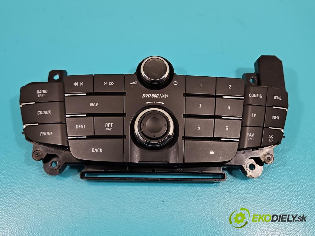 Opel Insignia A 2008-2017 2.0 CDTI 131 HP automatic 96 kW 1956 cm3 5- Radio originál 22790016