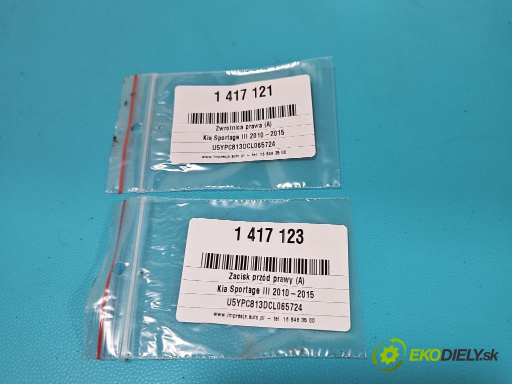 Kia Sportage III 2010-2015 2.0 CRDI 184hp automatic 135 kW 1998 cm3 5- náboj pravé (Náboje)