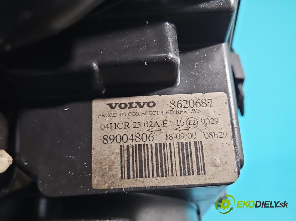 Volvo V70 II 1999-2007 2.5 tdi 140 HP manual 103 kW 2461 cm3 5- Reflektor: pravý 8620687 (Pravé)