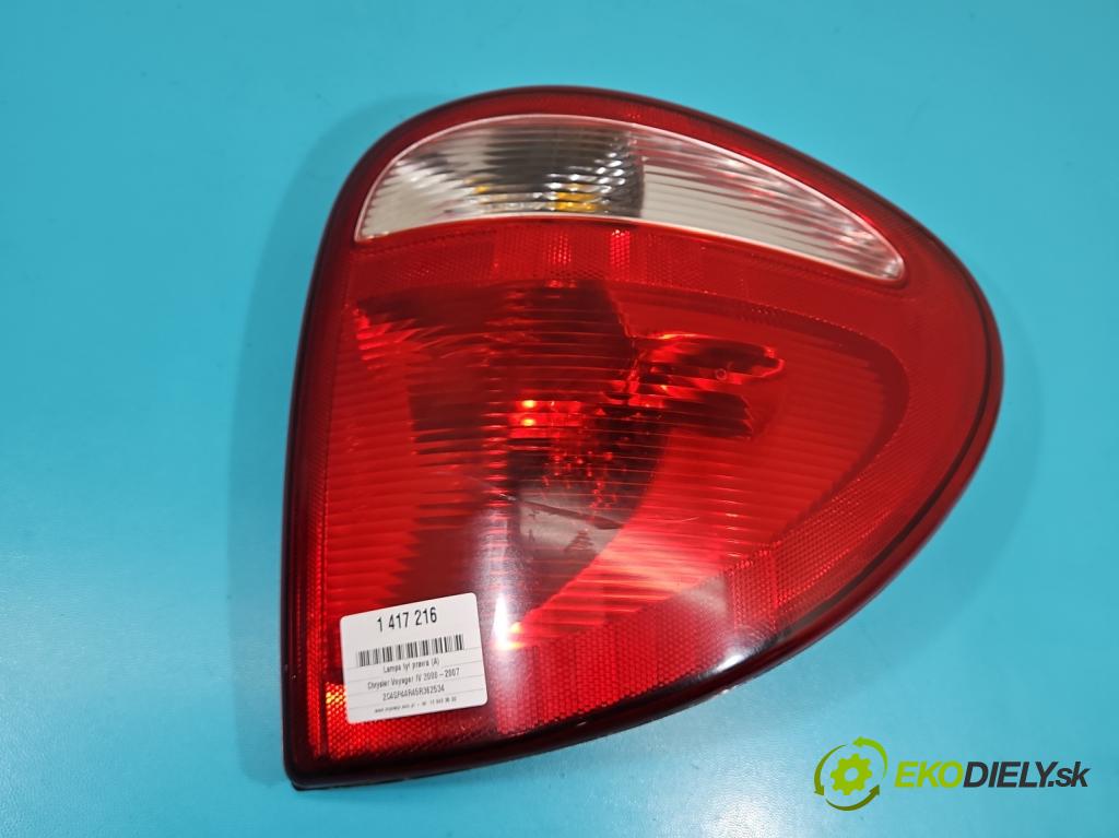 Chrysler Voyager IV 2000-2007 3.3 V6 158 HP automatic 116 kW 3300 cm3 5- svetlo / reflektor zadné pravé 4857928 (Kľučka dverí ostatné)