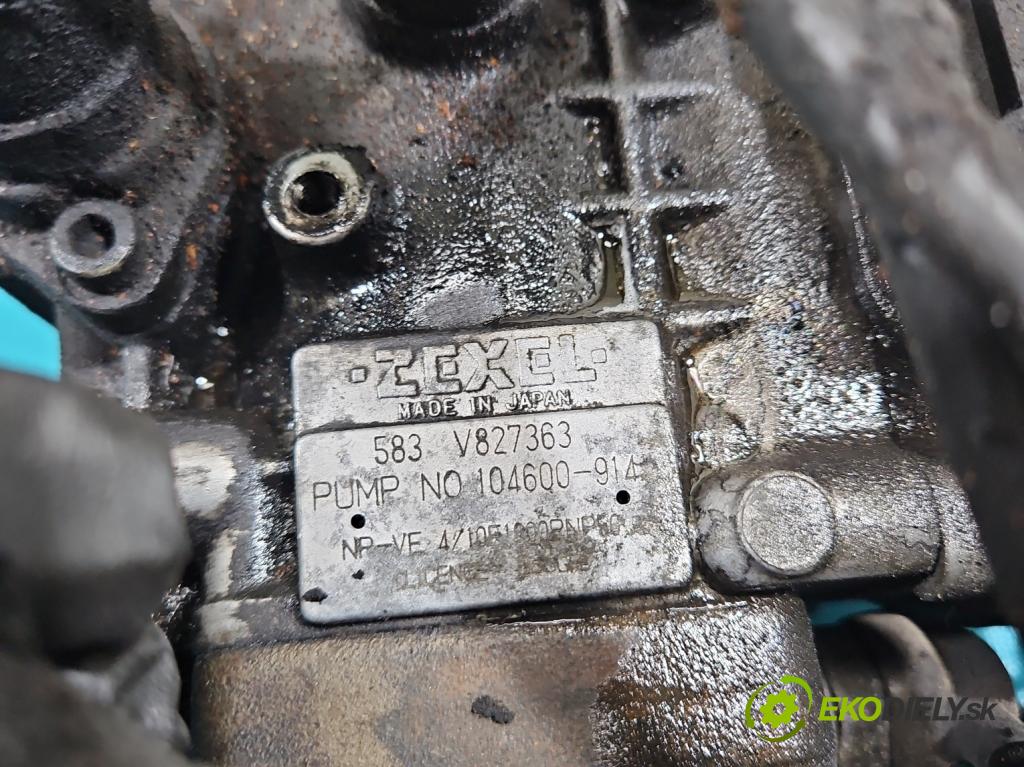 Hyundai H1 2.5 CRDI 100 hp manual 73,6 kW 2476 cm3 5- čerpadlo vstřikovací 104600-914 (Vstřikovací čerpadla)