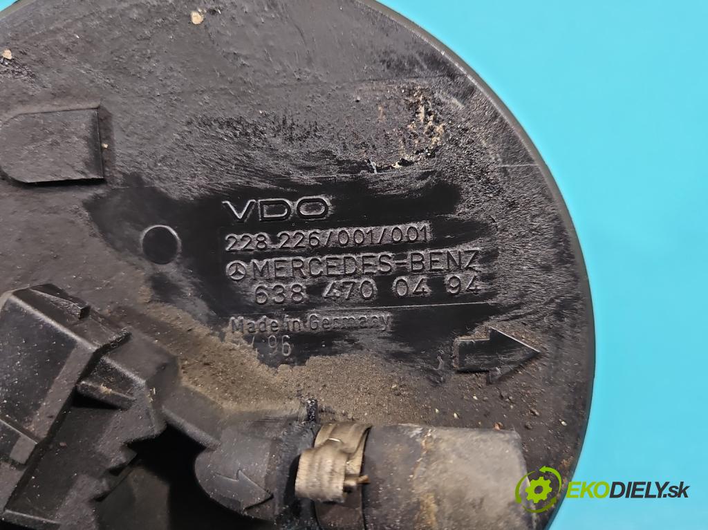Mercedes Vito W638 1996-2003 2.3 143 hp automatic 105 kW 2295 cm3 5- čerpadlo paliva 6384700494