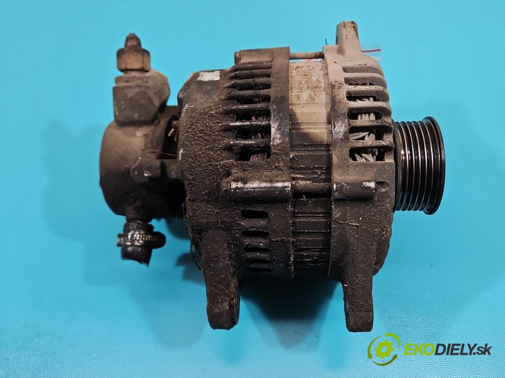 Opel Meriva A 2002-2010 1.7 dti 75 HP manual 55 kW 1686 cm3 5- Alternator 897326-1801 (Alternátory)