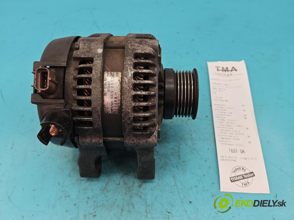 Ford Focus Mk2 2004-2011 1.6 tdci 90 HP manual 66 kW 1560 cm3 5- Alternator 3M5T-10300-PD (Alternátory)