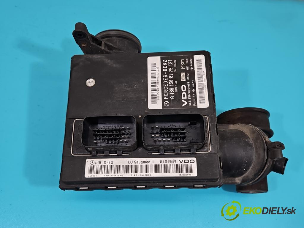 Mercedes A W168 1997-2004 1.4 MNOHO: 82 HP manual 60 kW 1397 cm3 5- riadiaca jednotka motora A1661404600