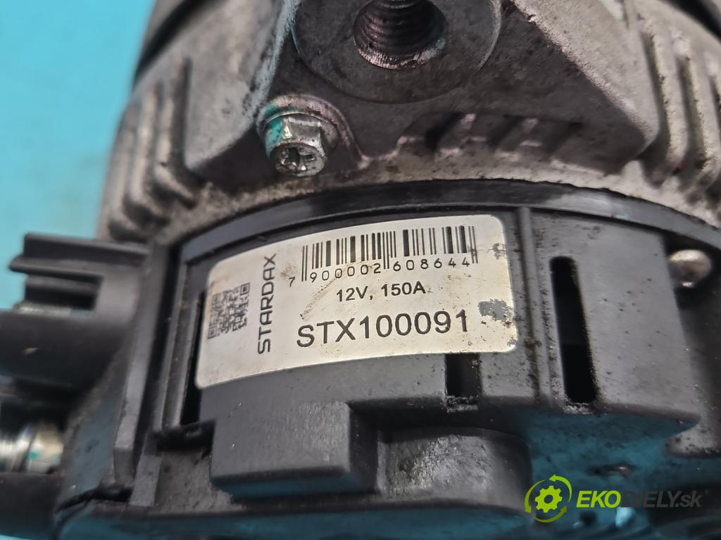 Peugeot 607 2.2 hdi 133 HP automatic 98 kW 2179 cm3 4- Alternator STX00091 (Alternátory)