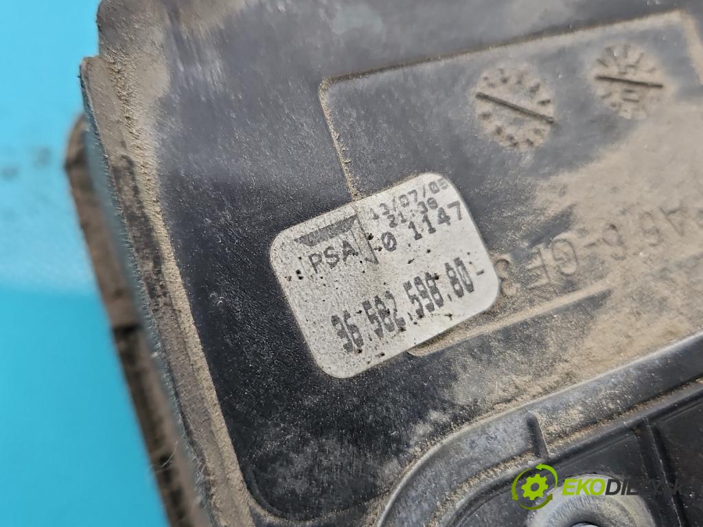 Peugeot 407 2.0 hdi 136 HP manual 100 kW 1997 cm3 4- Páka: Změny: stupeň,rýchlosť 9658259880 (Rýchlostná páka (kulisa))