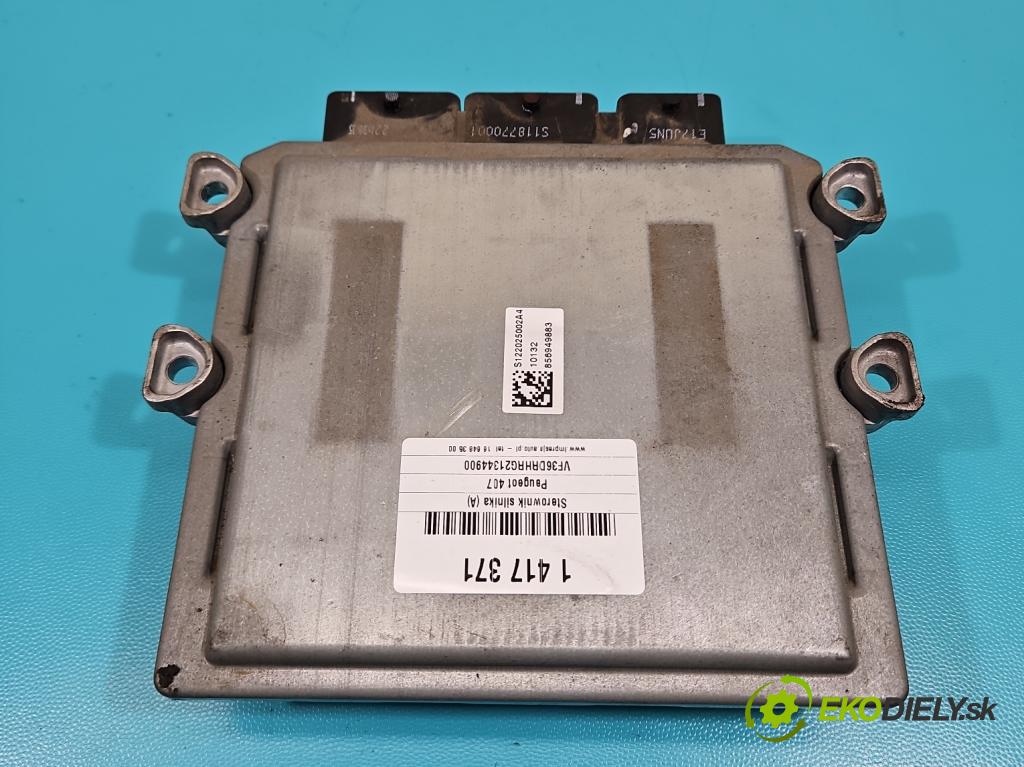 Peugeot 407 2.0 hdi 136 HP manual 100 kW 1997 cm3 4- riadiaca jednotka motora 9660780780