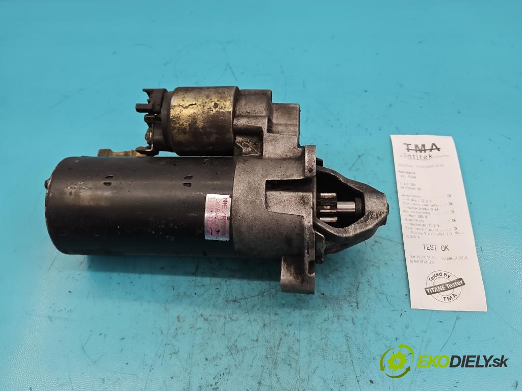 Vw Passat B5 1995-2005 1.9 tdi 131 HP manual 96 kW 1896 cm3 5- štartér 0001110128 (Štartéry)