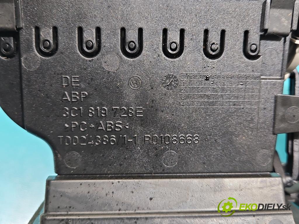 Vw Passat B6 2005-2010 2.0 TDI 140 hp manual 103 kW 1968 cm3 4- Mřížka: topení medián: 3C1819728E (Mřížky topení)