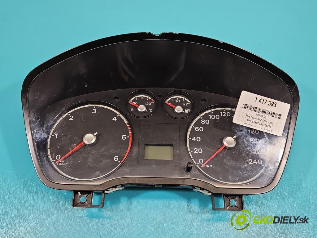 Ford Focus Mk2 2004-2011 1.6 tdci 90 HP manual 66 kW 1560 cm3 5- prístrojovka/ budíky 3M5F-10841-A (Prístrojové dosky, displeje)