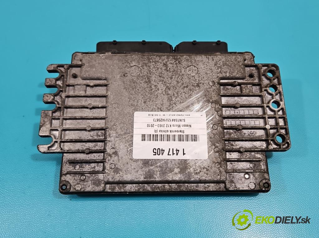 Nissan Micra K12 2003-2010 1.2 16V 65 HP manual 48 kW 1240 cm3 5- riadiaca jednotka motora MEC32-110