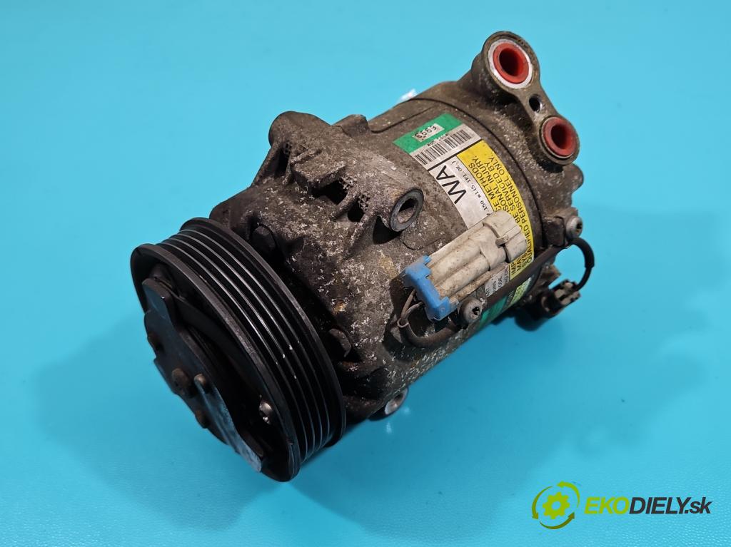 Opel Astra III 2004-2014 1.8 16V 125 HP manual 92 kW 1796 cm3 5- Kompresor: klimatizácie 24466993 (Kompresory klimatizácie)