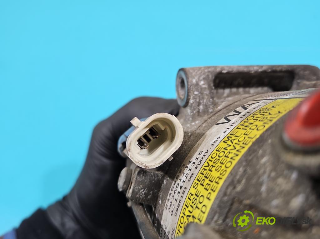 Opel Astra III 2004-2014 1.8 16V 125 HP manual 92 kW 1796 cm3 5- Kompresor: klimatizácie 24466993 (Kompresory klimatizácie)