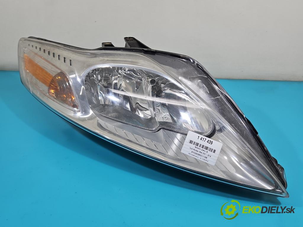 Ford Mondeo Mk4 2007-2014 2.0 tdci 140 HP manual 103 kW 1997 cm3 5- Reflektor: pravý 7S71-13W029-EE (Pravé)