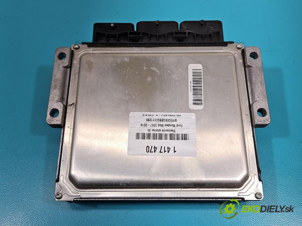 Ford Mondeo Mk4 2007-2014 2.0 tdci 140 HP manual 103 kW 1997 cm3 5- riadiaca jednotka motora BG91-12A650-FGB