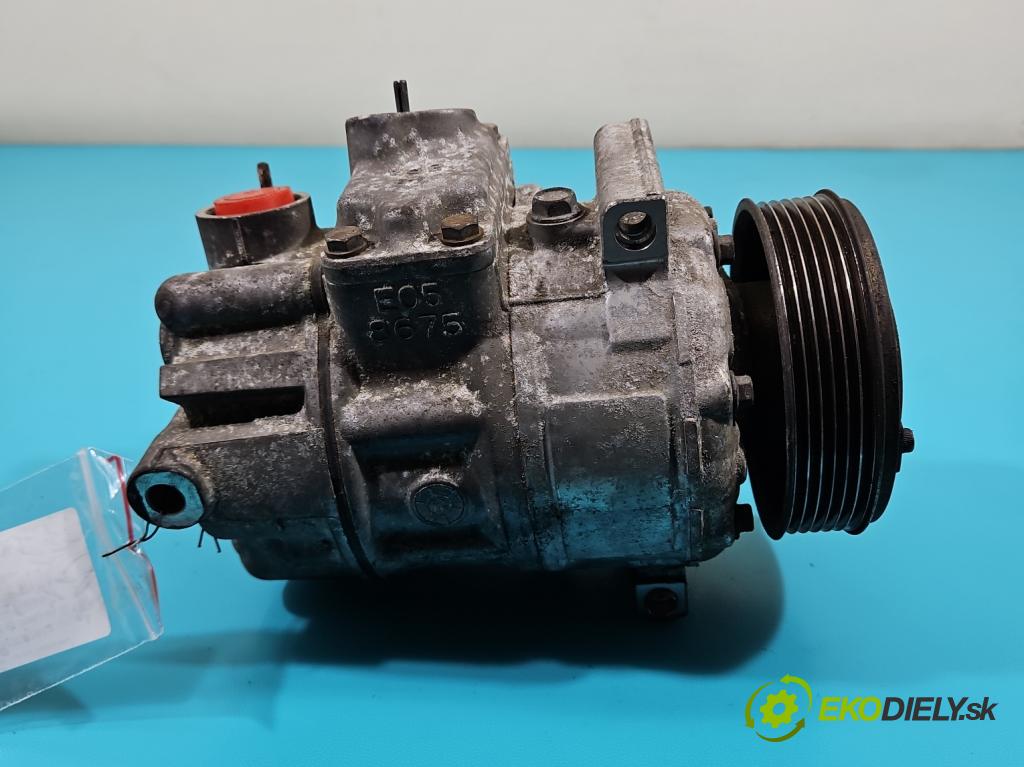 Vw Passat B6 2005-2010 2.0 TDI 140 HP manual 103 kW 1968 cm3 4- Kompresor: klimatizácie 1K0820803Q (Kompresory klimatizácie)