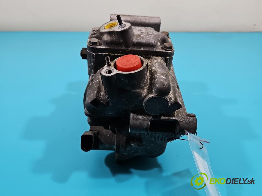 Vw Passat B6 2005-2010 2.0 TDI 140 HP manual 103 kW 1968 cm3 4- Kompresor: klimatizácie 1K0820803Q (Kompresory klimatizácie)