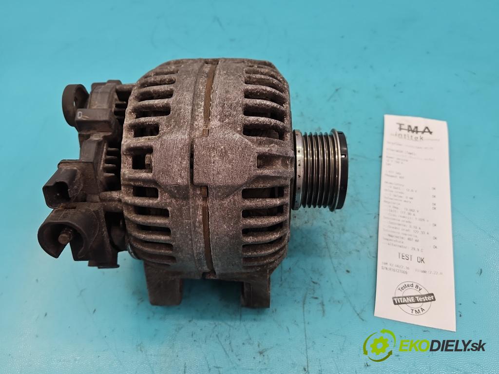 Peugeot 407 1.6 hdi 109 HP manual 80 kW 1560 cm3 4- Alternator 9646321880 (Alternátory)